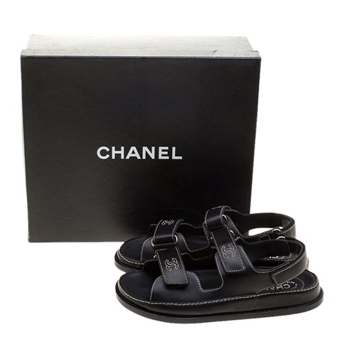 chanel sandals size 9|chanel velcro sandals 2020 price.